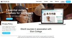 Desktop Screenshot of etonx.com